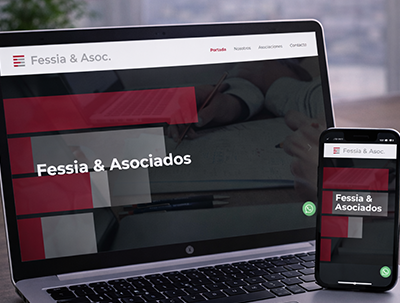 Website & redes sociales Fessia & Asociados www.estudiofessia.com.ar
